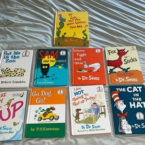 Lot of Dr. Seuss/ P.D. Eastman/ Robert Lopshire Books